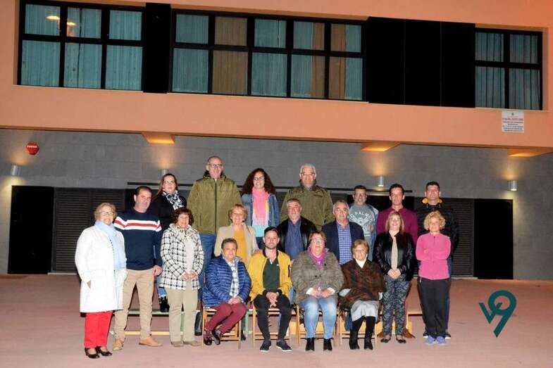 Miembros de los colectivos del Valle de los 9 (Foto TA)